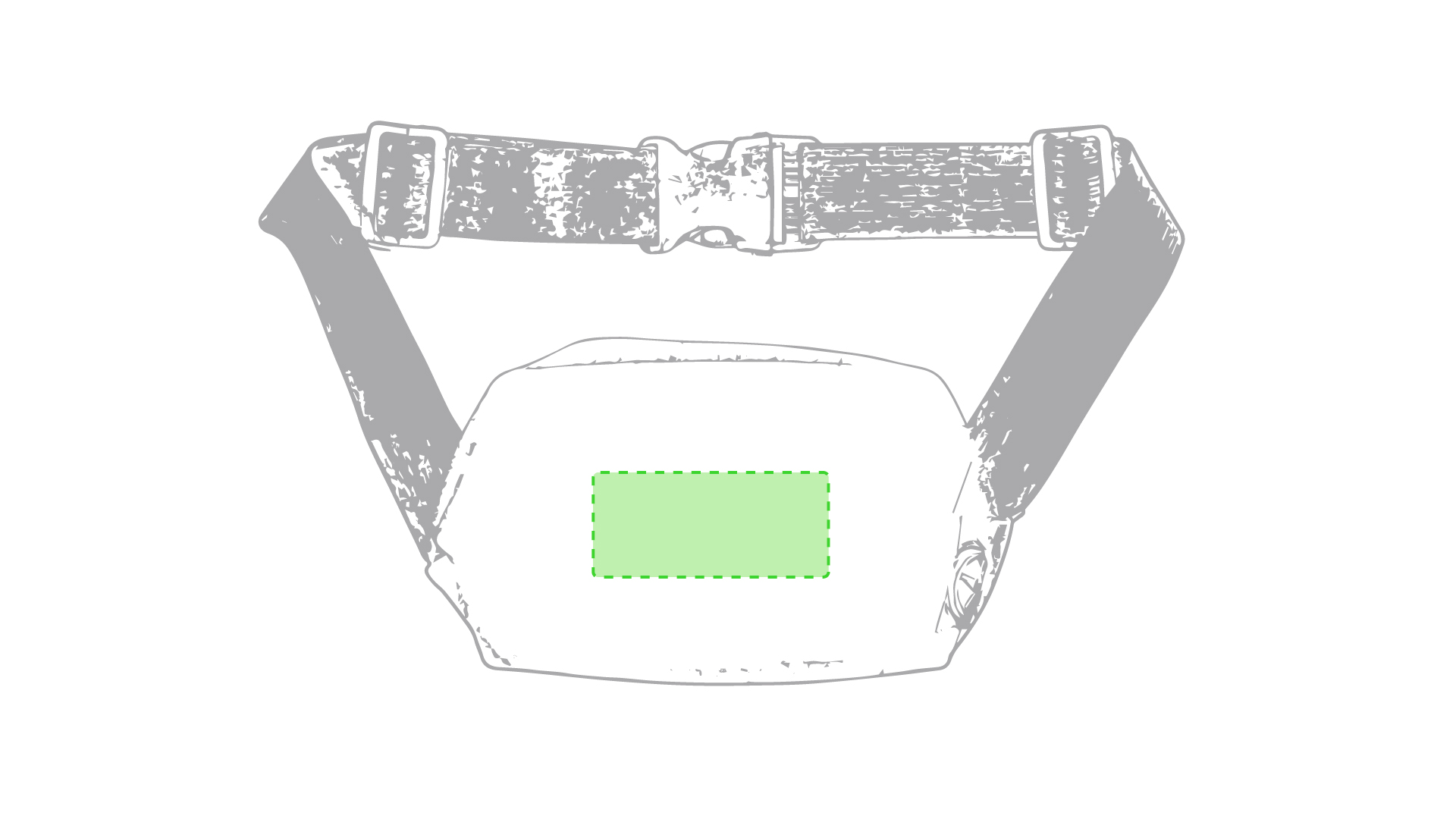 zeefdruk transferdruk (9 x 4 cm)
