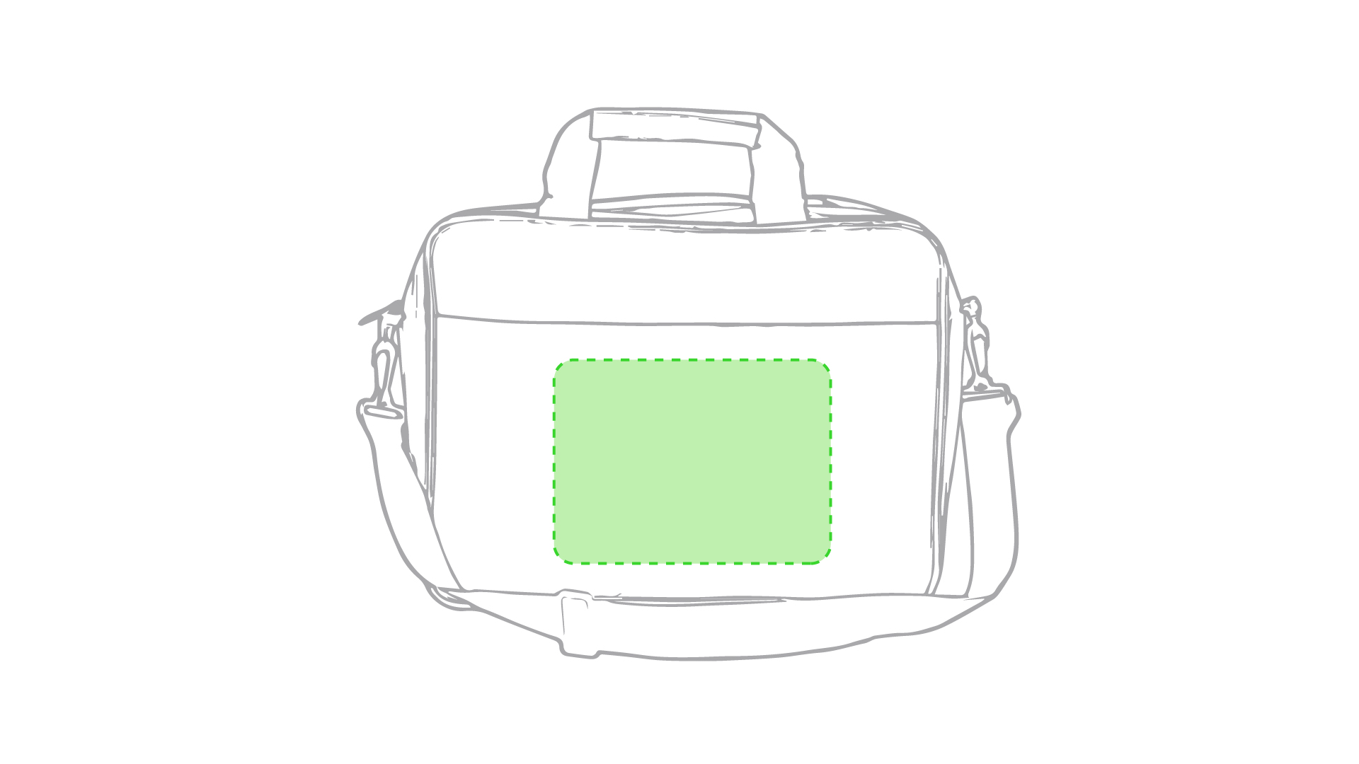 zeefdruk transferdruk (19 x 14 cm)