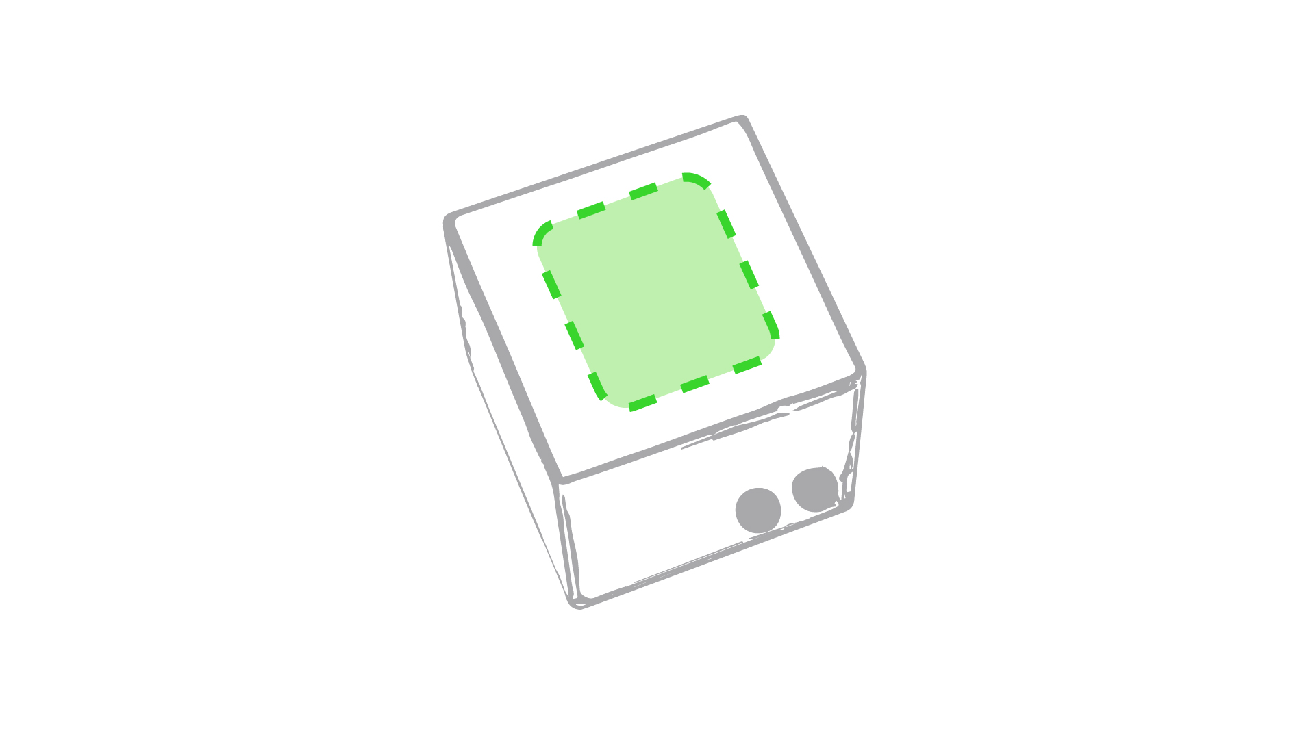 tampondruk c (3 x 3 cm)