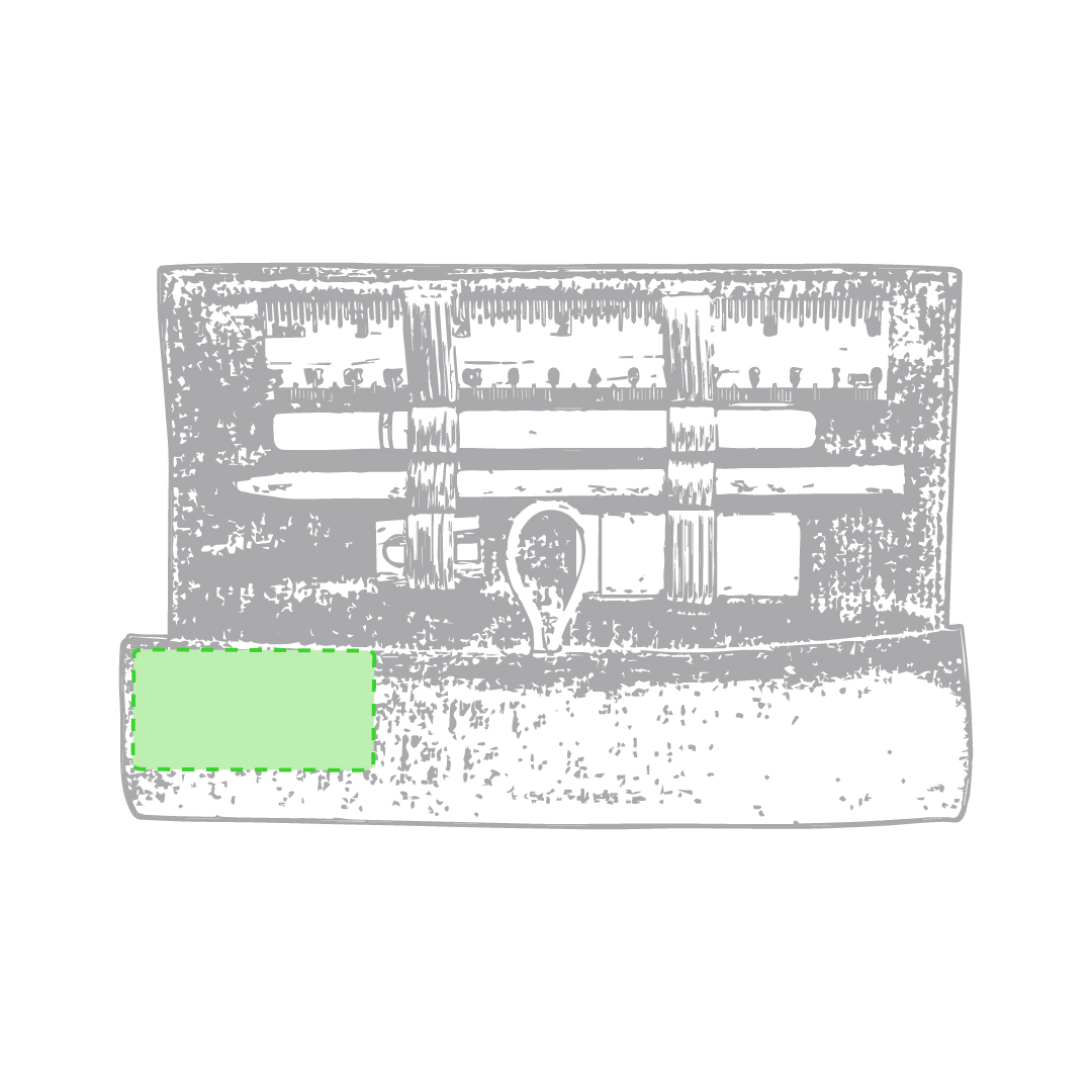 zeefdruk transferdruk (6 x 3 cm)