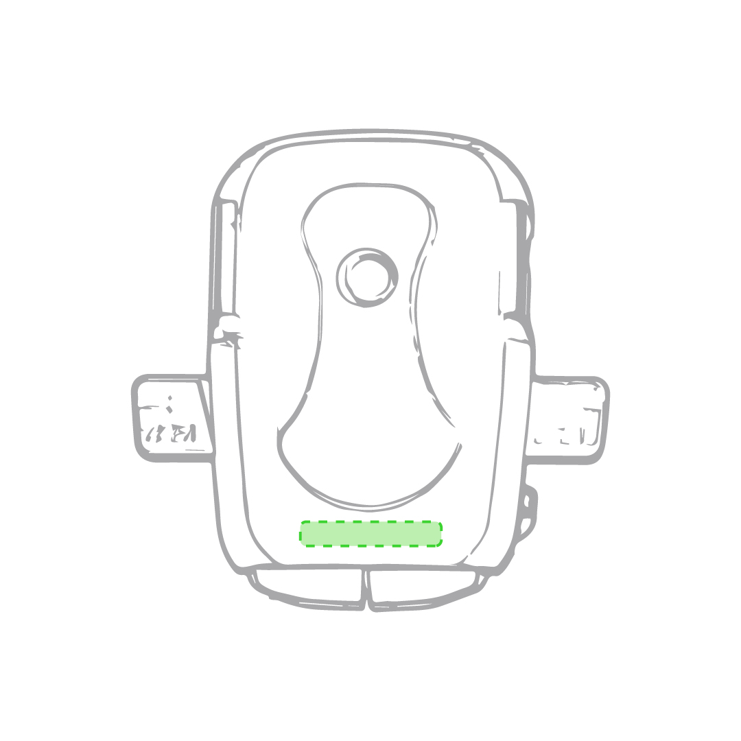 zeefdruk e (3,5 x 0,7 cm)