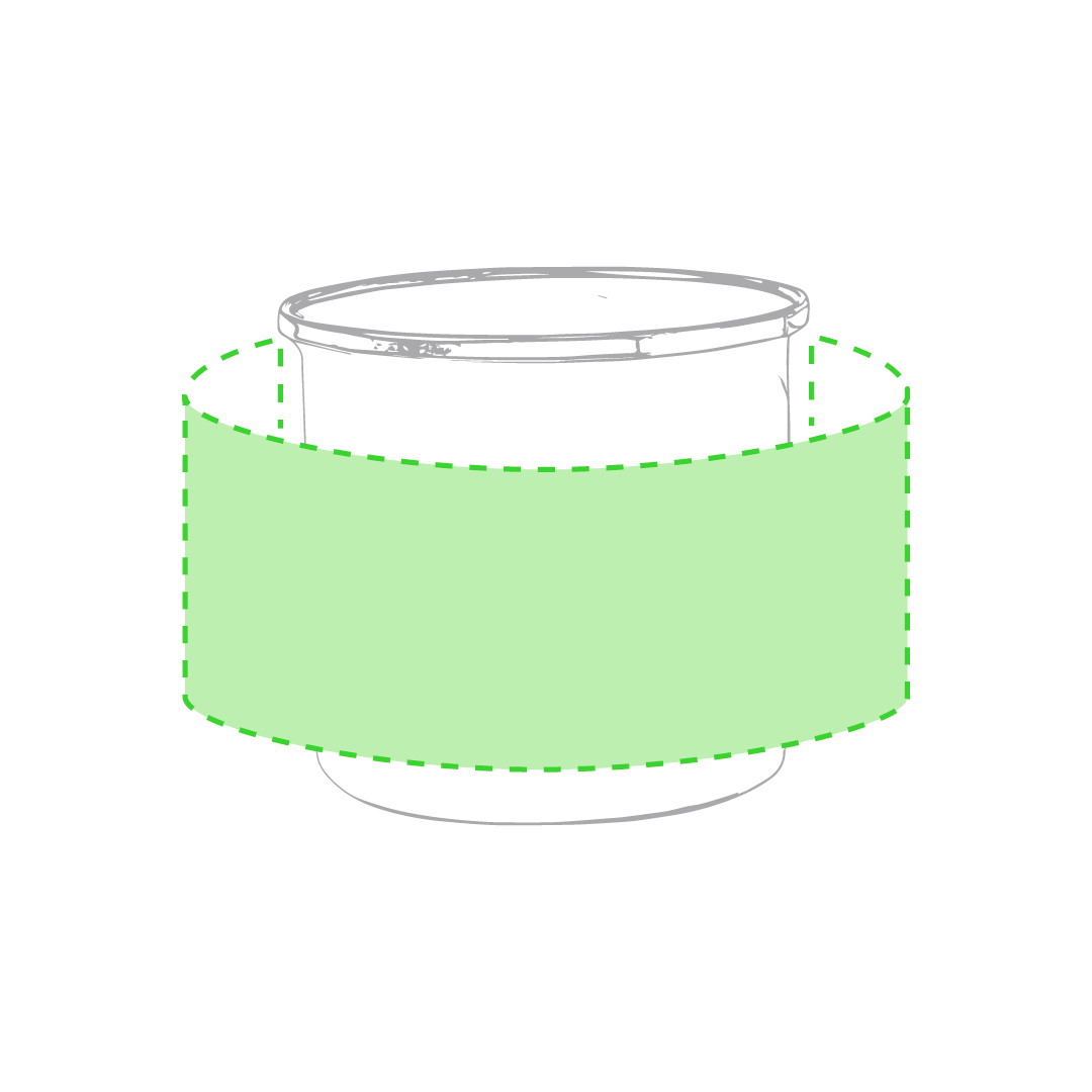 sublimatiedruk op mokken (18 x 5 cm)