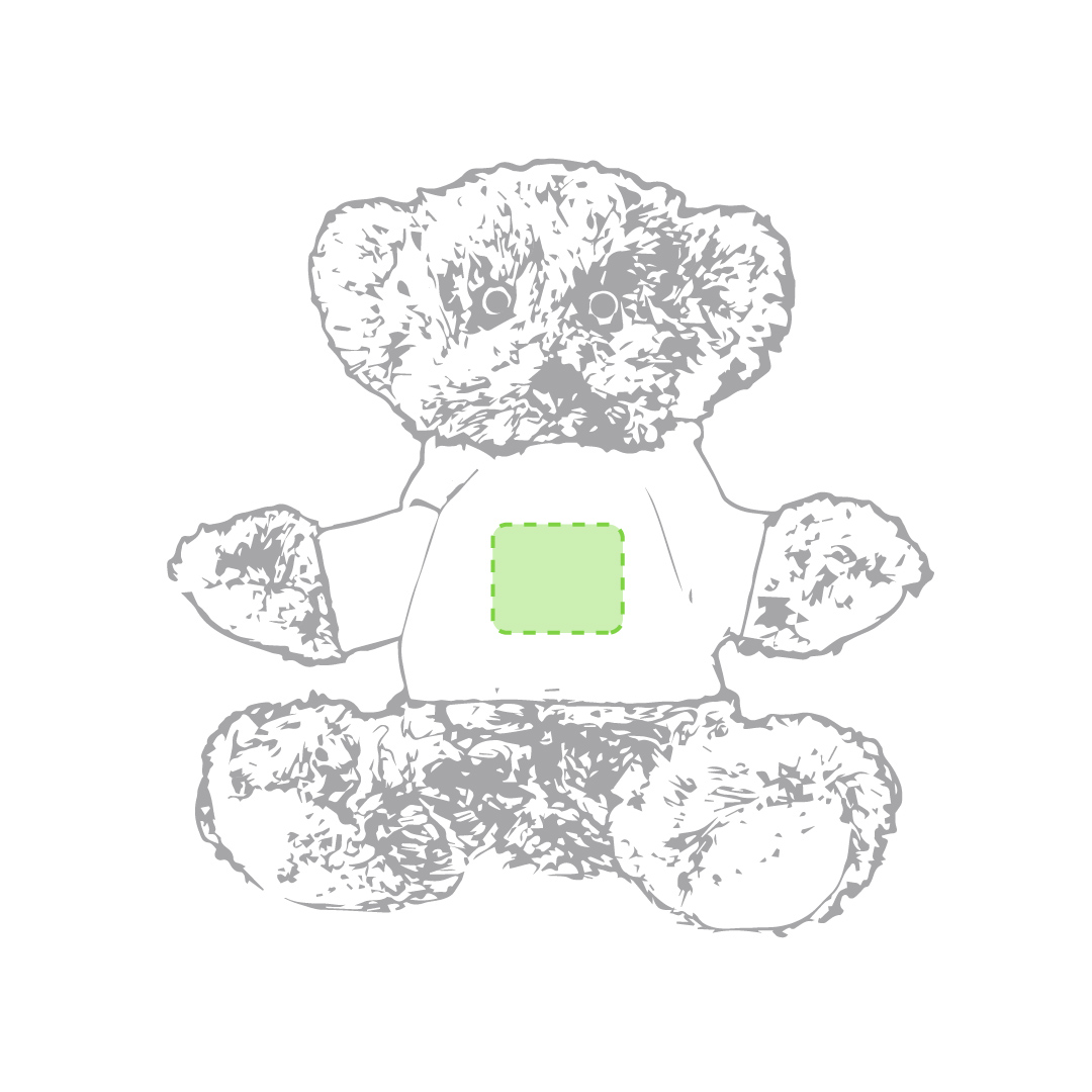 zeefdruk e (3 x 2,5 cm)