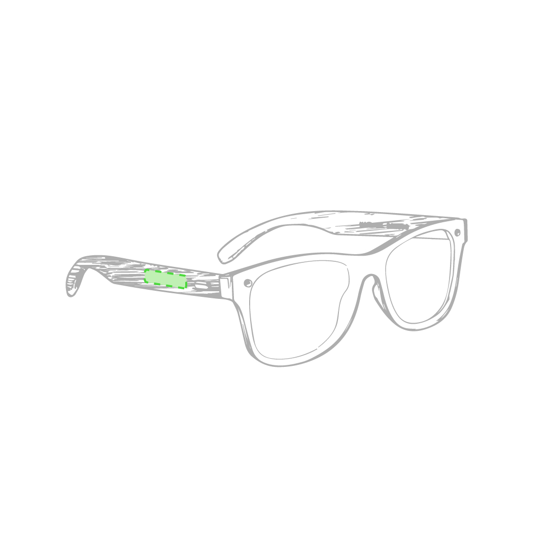 lasergravure (4 x 0,6 cm)