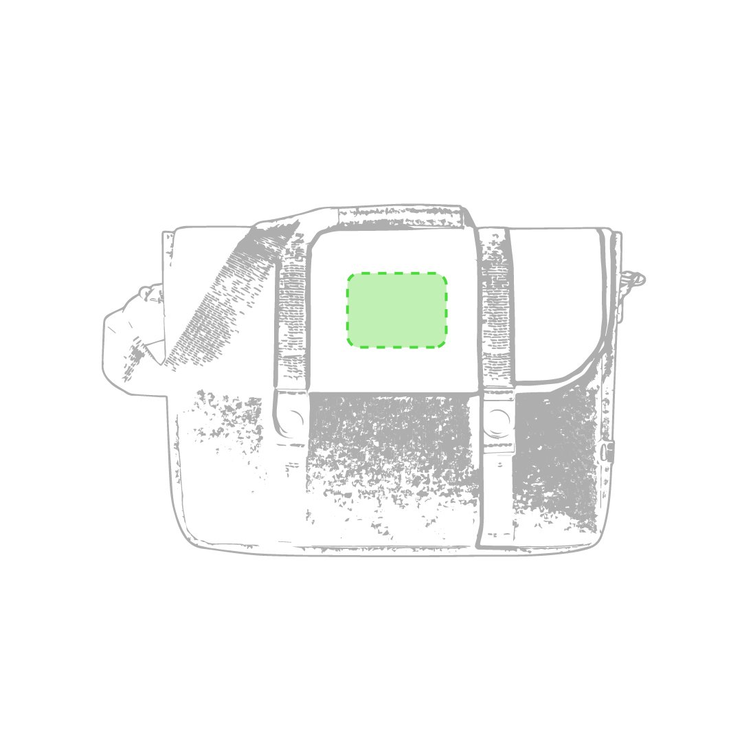 zeefdruk transferdruk (8 x 6 cm)