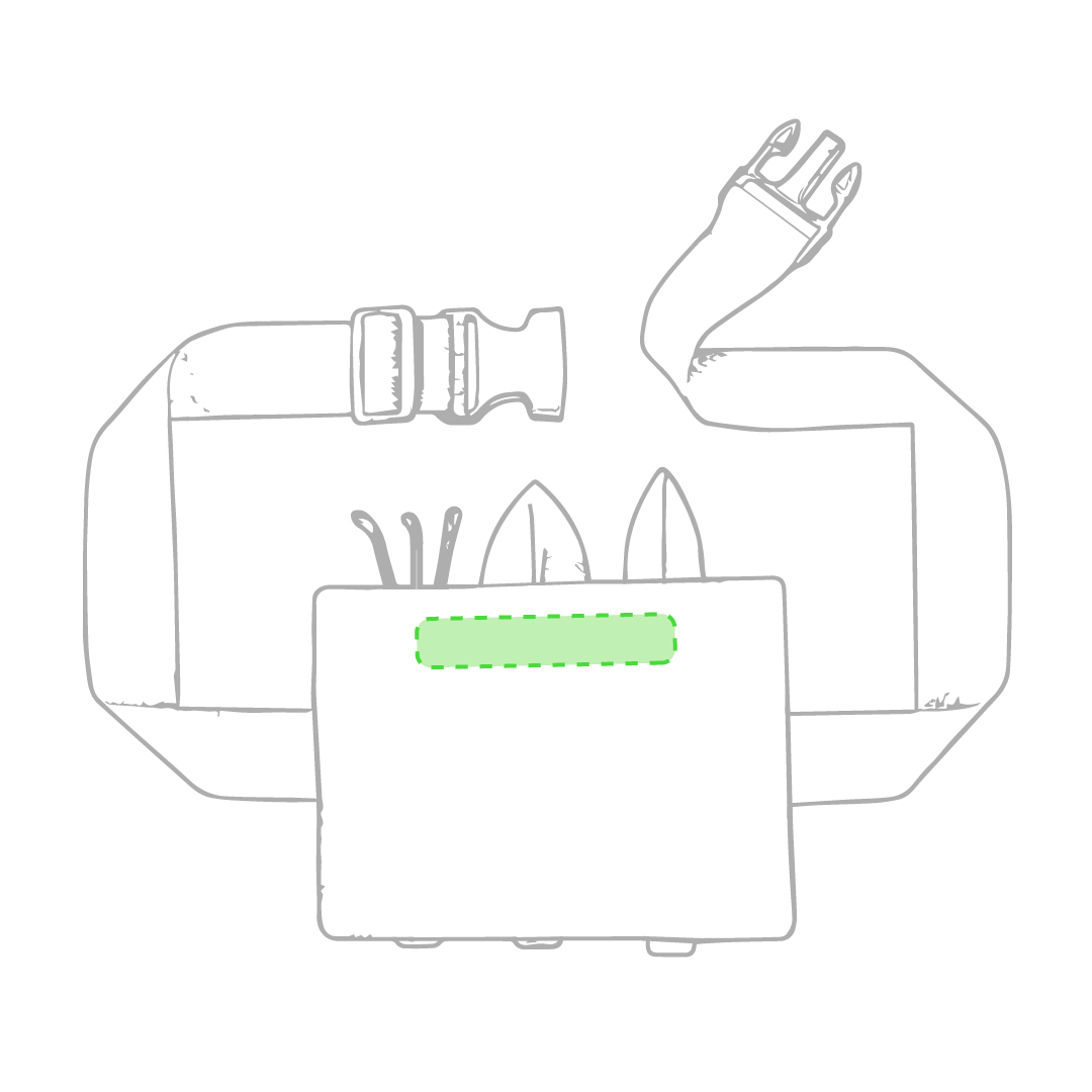 digitaal transfer <25 cm² (9 x 2,5 cm)