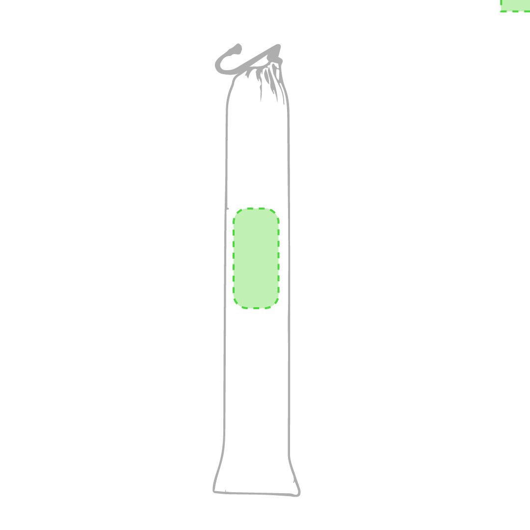 tampondruk/zeefdruk g (9 x 20 cm)