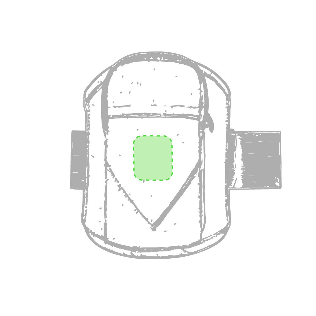 zeefdruk e (3,5 x 4 cm)