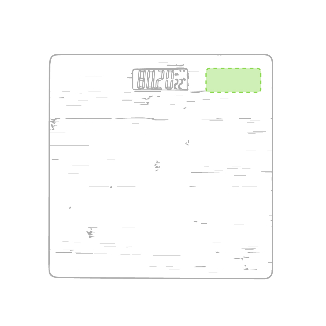 lasergravure (8 x 3,5 cm)