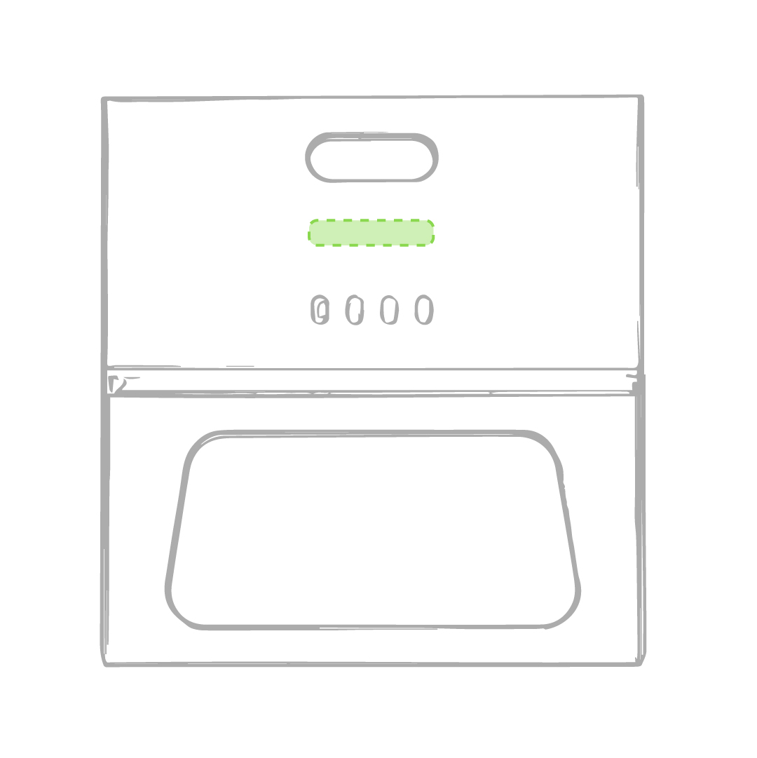 lasergravure (10 x 2 cm)