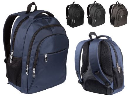 600d nylon rugzak met meerdere geritste compartime