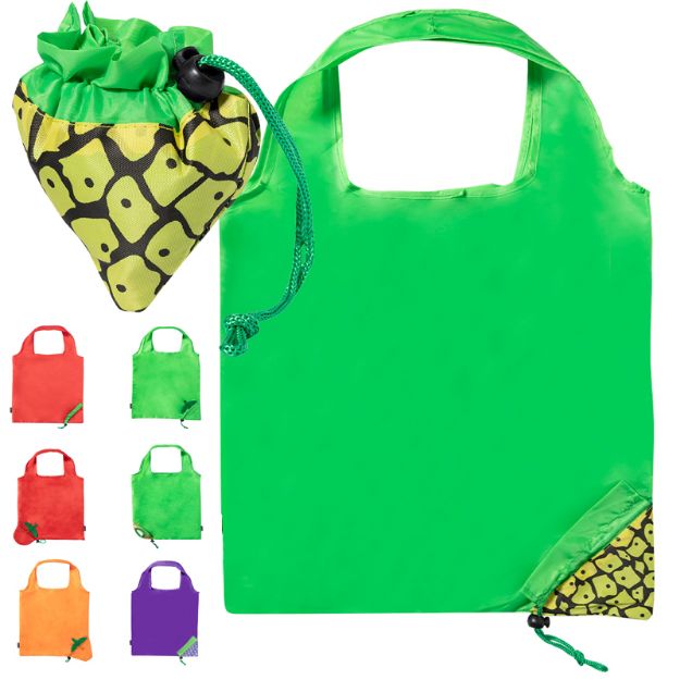 winkeltas in de vorm van fruit.