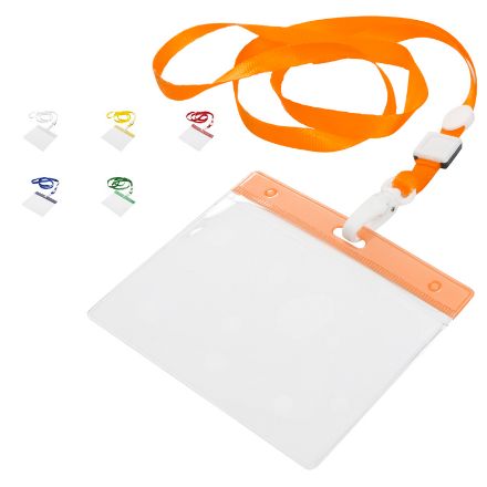 lanyard met kaarthouder