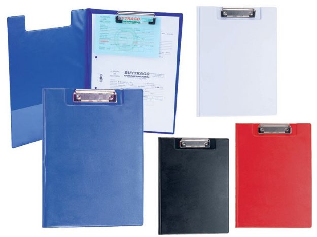 pvc clipboard met cover.