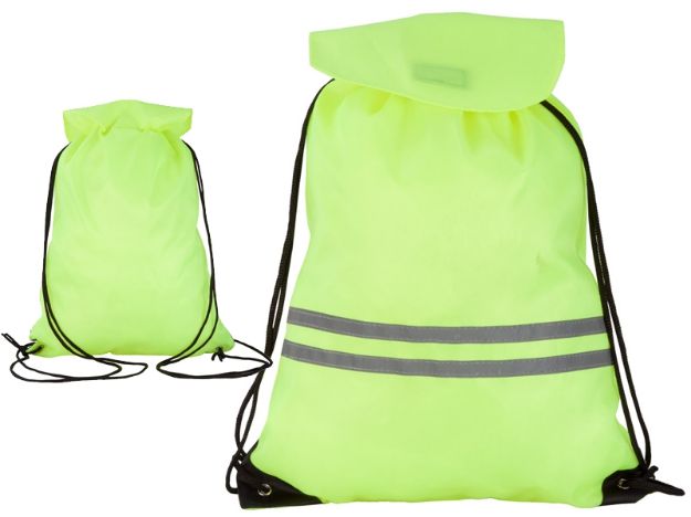 rugzak met koordjes.