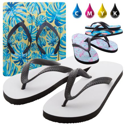 sublimatie teenslippers s,m,l suboslip custom