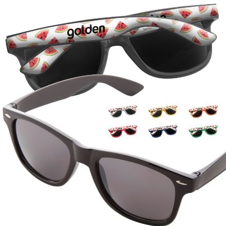 zonnebril met speciale pootjes. doming-custom made