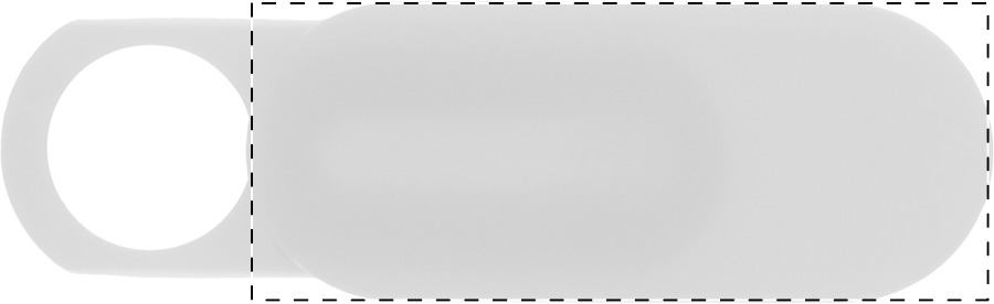 uv druk < 5 cm2 (31 x 13 mm)