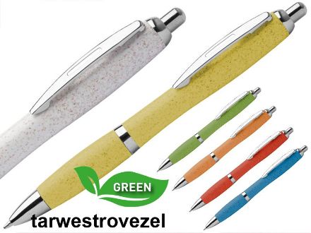 balpen van tarwestro prodox blauwe inkt