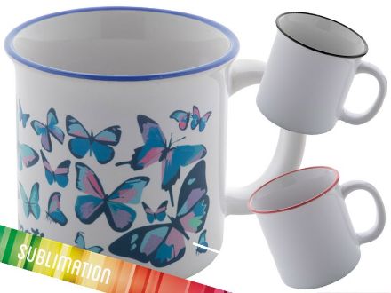 retro sublimatie mok 300 ml gover custom made