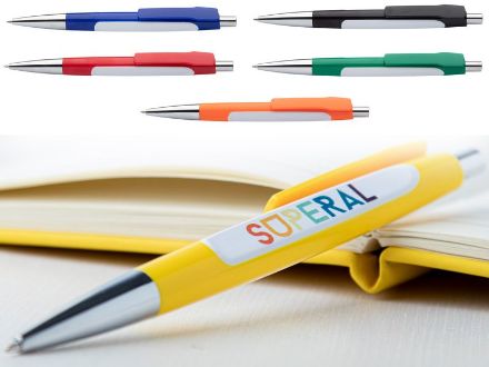 balpen stampy blauwschrijvend