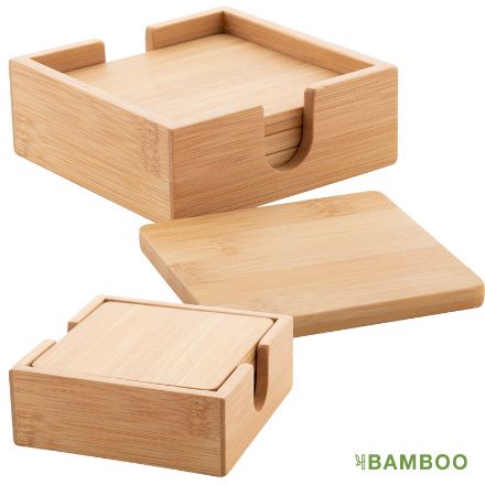 bamboe onderlegger set booster
