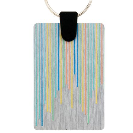 rechthoekige aluminium sleutelhanger aluudy.custom