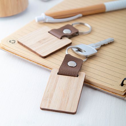 bamboe sleutelhanger, blopp