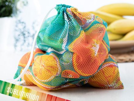 custom made mesh tas