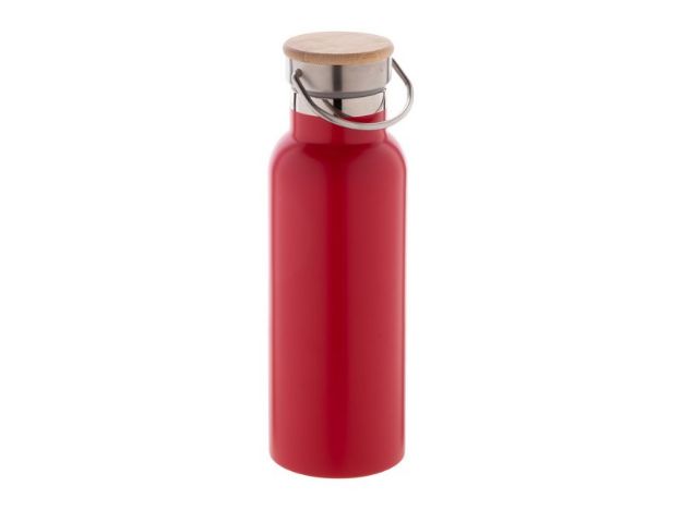 thermosfles met bamboe deksel 500 ml manaslur