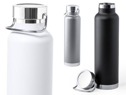 koper geïsoleerde thermoskan stave rvs 650 ml