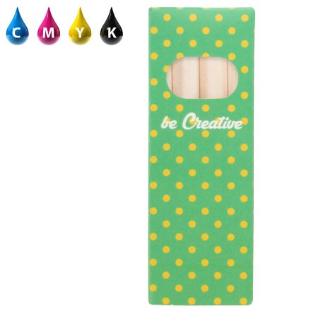 custom made 4 delige potloodset penxilm