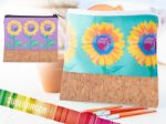custom made make-up tas creabeauty cork s