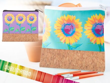 custom made make-up tas creabeauty cork s