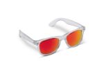 zonnebril bradley transparant uv400 - rood