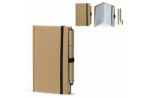 notitieboek karton a6 + balpen stylus