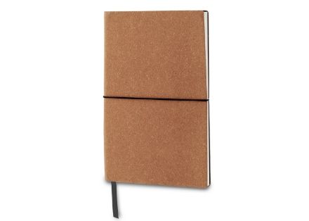 notitieboek recycled leer a5 - bruin
