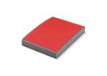 notitieblock gerecycled papier 150 vellen - rood