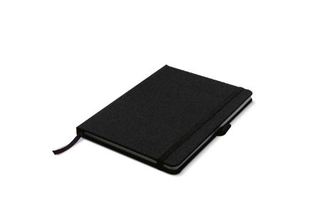 r-pet notitieboek a5 - zwart