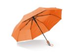 opvouwbare 22 inch paraplu automatisch - oranje