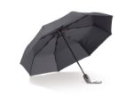 luxe opvouwbare paraplu 22 inch auto open/auto slu - zwart
