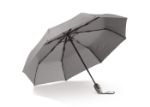 luxe opvouwbare paraplu 22 inch auto open/auto slu - grijs