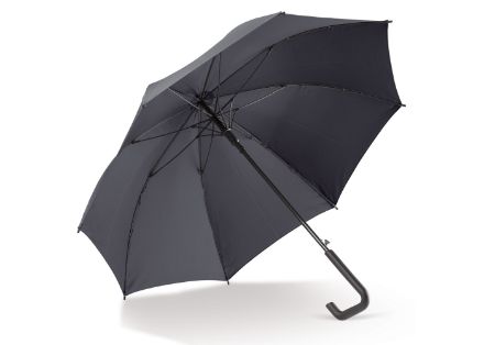 luxe stokparaplu 23 inch auto open - zwart