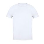 t-shirt 100% polyester 135 gr/m2 s-xxl - wit