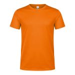 t-shirt volwassene 100% polyester 135 gr/m2 - oranje