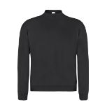 sweatshirt 50% katoen 50% polyester - zwart