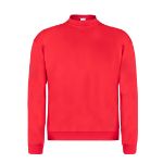 sweatshirt 50% katoen 50% polyester - rood