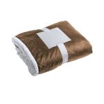 fleece deken 380 gr/m2 - bruin