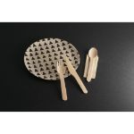 suya. houten bestekset