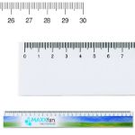 liniaal kunststof 30 cm